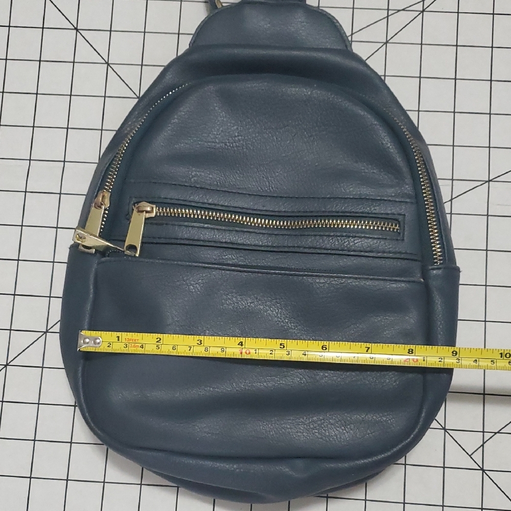 Stylish Blue Mini Backpack - Picture 10 of 11